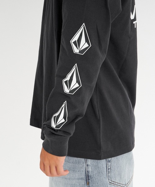 VOLCOM(ボルコム)の「VOLCOM メンズ TRUE TO THIS LS ロンT 【2026年秋冬モデル】/ボルコムバックプリント長袖袖プリントロゴロンT(Tシャツ/カットソー・メンズ・バーガンディー/ホワイト/チャコールグレー・MEDIUM/LARGE/X-LARGE)」の10枚目の写真
