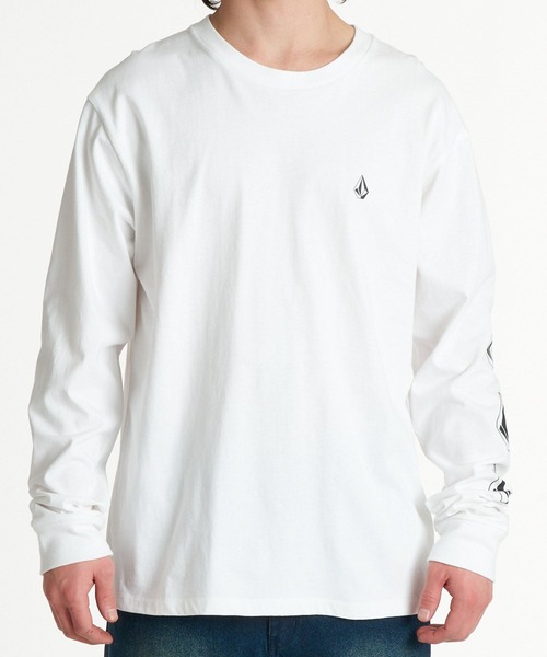 VOLCOM(ボルコム)の「VOLCOM メンズ TRUE TO THIS LS ロンT 【2026年秋冬モデル】/ボルコムバックプリント長袖袖プリントロゴロンT(Tシャツ/カットソー・メンズ・バーガンディー/ホワイト/チャコールグレー・MEDIUM/LARGE/X-LARGE)」の16枚目の写真