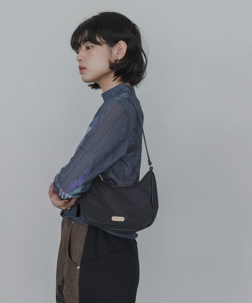 Eimee Law(エイミーロウ)の「ケーブルフォトプリント スタンドネックトップス(Tシャツ/カットソー・レディース・チャコールグレー/ブラウン/アイボリー・FREE)」の13枚目の写真
