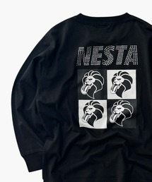 NESTA BRAND（ネスタブランド）の「NESTA BRAND ネスタブランド ラインストーン ロンT（Tシャツ/カットソー）」