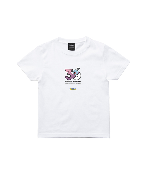 ZOZOSPOT（ゾゾスポット）の「Pokemon 30th Anniversary 1025 T-shirt 「コロモリ」（Tシャツ/カットソー・レディース・ホワイト・SMALL/MEDIUM/LARGE/X-LARGE/XX-LARGE/XXX-LARGE/100cm/110cm/120cm/130cm/140cm/150cm/160cm）」の2枚目の写真