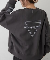 Remind me and forever | 【WEB限定】トライアングルロゴプルオーバー(スウェット)