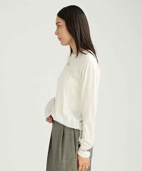Chaos(カオス)の「Chaos(カオス)/ ボクシープルオーバー(Tシャツ/カットソー・レディース・ホワイト/ブラック・FREE)」の5枚目の写真