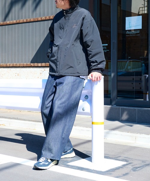 UMBRO(アンブロ)の「【UMBRO】Ex.Padding Nylon JACKET/別注 パディング スタンドナイロンジャケット/中綿ダウンジャケット(ブルゾン・メンズ・ブラック/カーキ/ダークグレー・M/L)」の19枚目の写真
