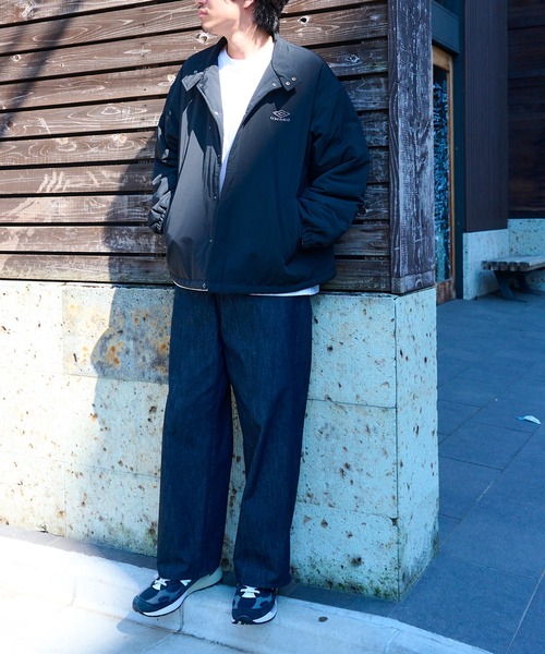 UMBRO(アンブロ)の「【UMBRO】Ex.Padding Nylon JACKET/別注 パディング スタンドナイロンジャケット/中綿ダウンジャケット(ブルゾン・メンズ・ブラック/カーキ/ダークグレー・M/L)」の18枚目の写真