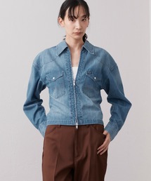 Levi's Premium デニムジャケット ショート丈 S LEVI'S/リーバイス] SHRUNKEN 90'S ショート丈トラッカーデニム