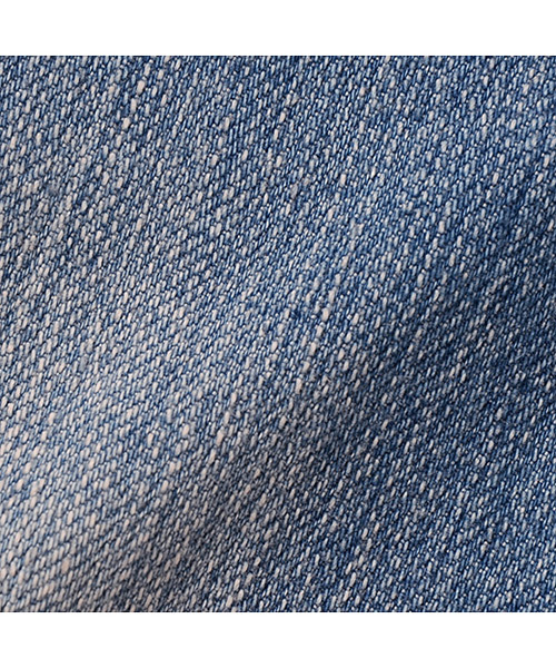 Live in comfort（リブインコンフォート）の「リブ イン コンフォート　ちょこっとレースクロップドデニム 　　　（デニムパンツ・レディース・ブルー/ライトブルー/インディゴブルー・SMALL/MEDIUM）」の18枚目の写真