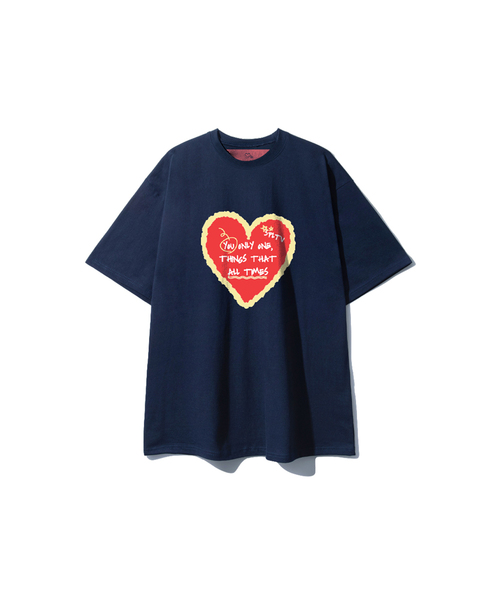 SUPERLATIVE（スーパーラティブ）の「S/P ZIZIZIG オーバーサイズ 半袖 (GOS2-5SP179)（Tシャツ/カットソー・レディース・ホワイト/ライトブルー/ブラック/ネイビー・MEDIUM/LARGE/X-LARGE）」の4枚目の写真