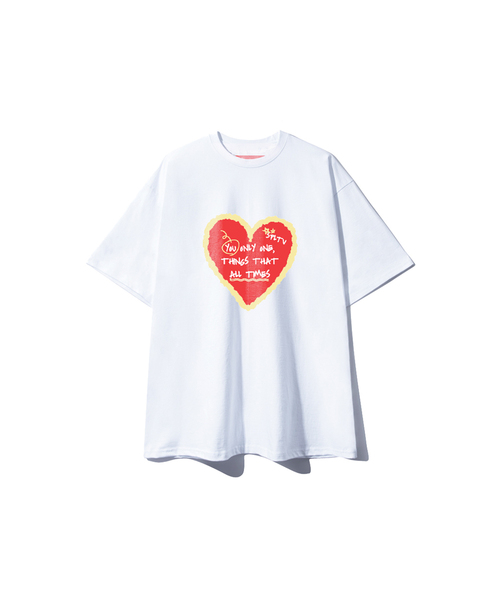 SUPERLATIVE（スーパーラティブ）の「S/P ZIZIZIG オーバーサイズ 半袖 (GOS2-5SP179)（Tシャツ/カットソー・レディース・ホワイト/ライトブルー/ブラック/ネイビー・MEDIUM/LARGE/X-LARGE）」の2枚目の写真