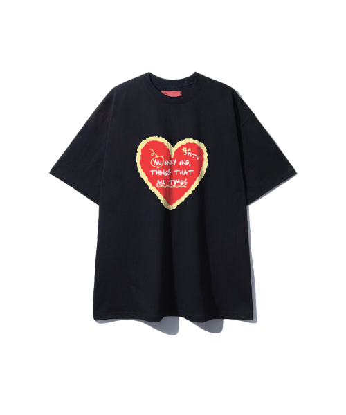 SUPERLATIVE（スーパーラティブ）の「S/P ZIZIZIG オーバーサイズ 半袖 (GOS2-5SP179)（Tシャツ/カットソー・レディース・ホワイト/ライトブルー/ブラック/ネイビー・MEDIUM/LARGE/X-LARGE）」の5枚目の写真