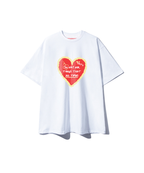SUPERLATIVE（スーパーラティブ）の「S/P ZIZIZIG オーバーサイズ 半袖 (GOS2-5SP179)（Tシャツ/カットソー・レディース・ホワイト/ライトブルー/ブラック/ネイビー・MEDIUM/LARGE/X-LARGE）」の6枚目の写真