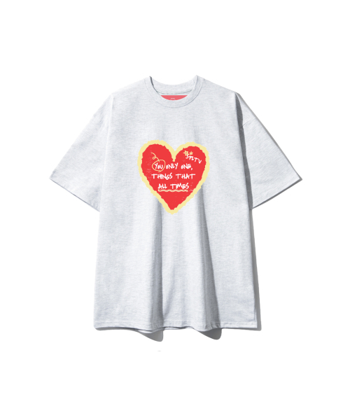 SUPERLATIVE（スーパーラティブ）の「S/P ZIZIZIG オーバーサイズ 半袖 (GOS2-5SP179)（Tシャツ/カットソー・レディース・ホワイト/ライトブルー/ブラック/ネイビー・MEDIUM/LARGE/X-LARGE）」の7枚目の写真