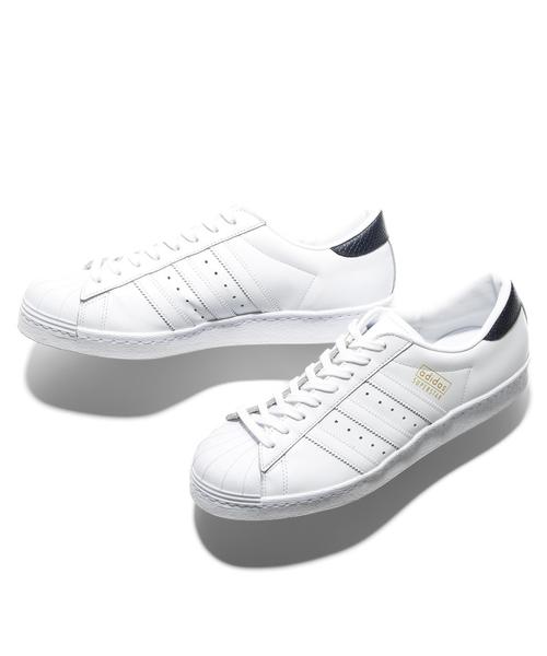 adidas（アディダス）の「【別注】 ＜adidas Originals（アディダス）＞ ∴ Superstar 80s/スニーカー◆（スニーカー・メンズ・ホワイト・28/26/27/28.5/27.5/26.5/25.5）」の2枚目の写真
