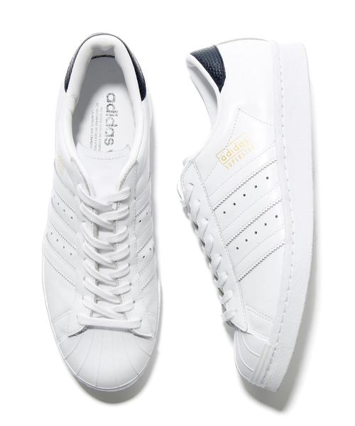adidas（アディダス）の「【別注】 ＜adidas Originals（アディダス）＞ ∴ Superstar 80s/スニーカー◆（スニーカー・メンズ・ホワイト・28/26/27/28.5/27.5/26.5/25.5）」の3枚目の写真