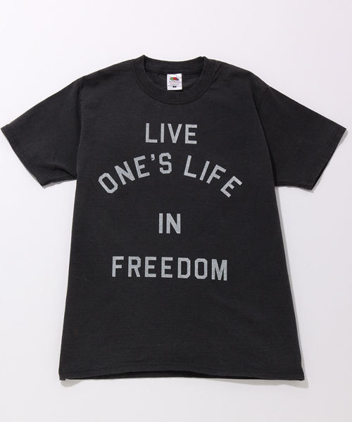 SEVENDAYS=SUNDAY（セブンデイズサンデイ）の「ＷＡＳＨ加工プリントＴシャツ　Ｂ（Tシャツ/カットソー・メンズ・ホワイト/ブラック・SMALL/LARGE/MEDIUM）」の2枚目の写真