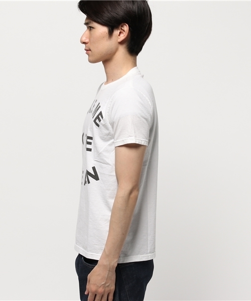 SEVENDAYS=SUNDAY（セブンデイズサンデイ）の「ＷＡＳＨ加工プリントＴシャツ　Ｂ（Tシャツ/カットソー・メンズ・ホワイト/ブラック・SMALL/LARGE/MEDIUM）」の3枚目の写真