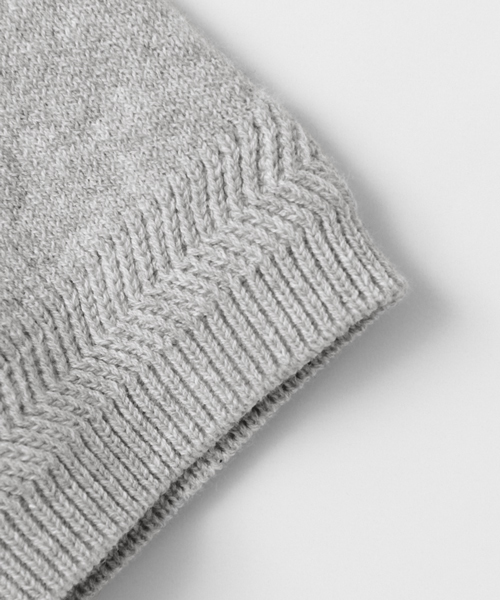 URBAN RESEARCH DOORS MENS（アーバンリサーチ ドアーズ メンズ）の「DOORS 綿ナイロン クルーネックニットTee（Tシャツ/カットソー・メンズ・オフホワイト/グレー系その他/その他1/ネイビー・38/40）」の18枚目の写真