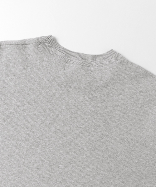 URBAN RESEARCH DOORS MENS（アーバンリサーチ ドアーズ メンズ）の「DOORS 綿ナイロン クルーネックニットTee（Tシャツ/カットソー・メンズ・オフホワイト/グレー系その他/その他1/ネイビー・38/40）」の10枚目の写真