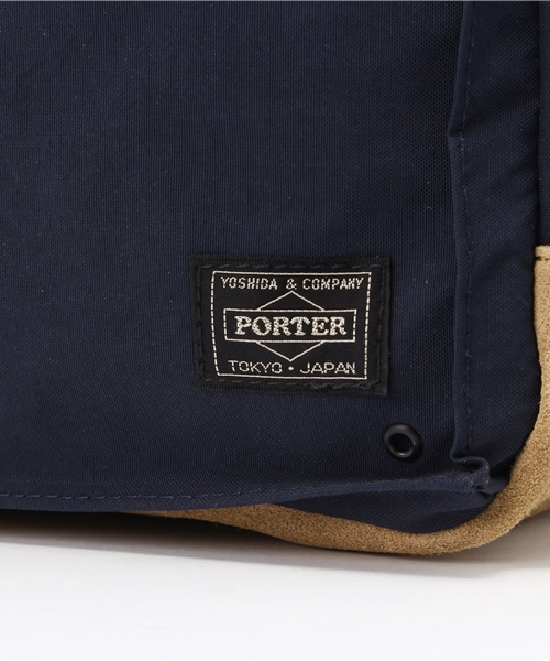 HEAD PORTER（ヘッドポーター）の「JACKSON/DAY PACK (L)（バックパック/リュック・メンズ・ネイビー/レッド/ブラック・FREE）」の8枚目の写真