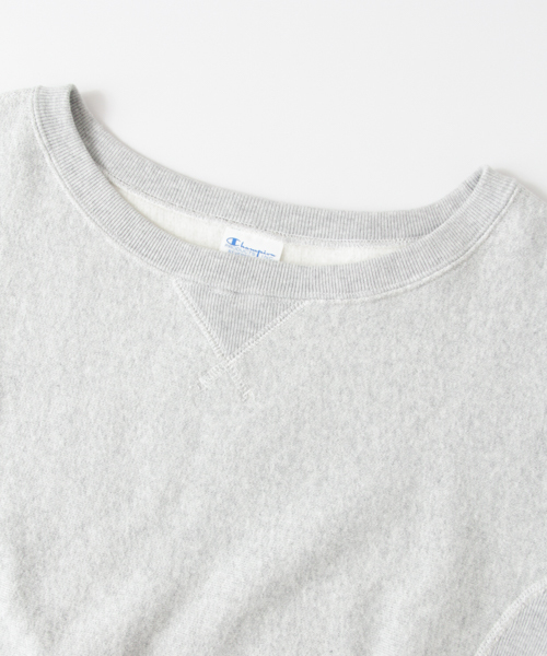 Champion（チャンピオン）の「Champion×URBAN RESEARCH　クルーネックスエット（スウェット・レディース・オフホワイト/ブラック/ライトグレー・MEDIUM）」の9枚目の写真