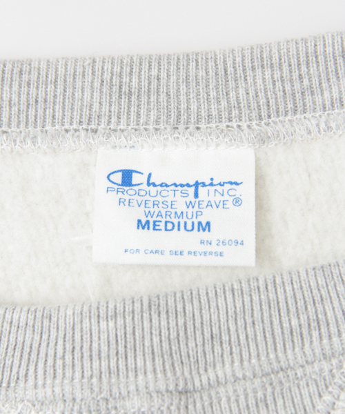 Champion（チャンピオン）の「Champion×URBAN RESEARCH　クルーネックスエット（スウェット・レディース・オフホワイト/ブラック/ライトグレー・MEDIUM）」の10枚目の写真