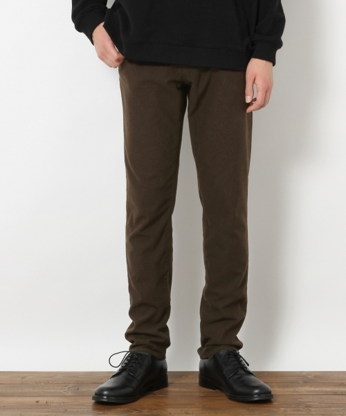 RAGEBLUE(レイジブルー)の「ウールライクスリムパンツ/731387(その他パンツ・メンズ・ブラウン/ブラック/オリーブ/グレー/ダークブラウン・SMALL/MEDIUM/LARGE/X-LARGE/34)」の4枚目の写真