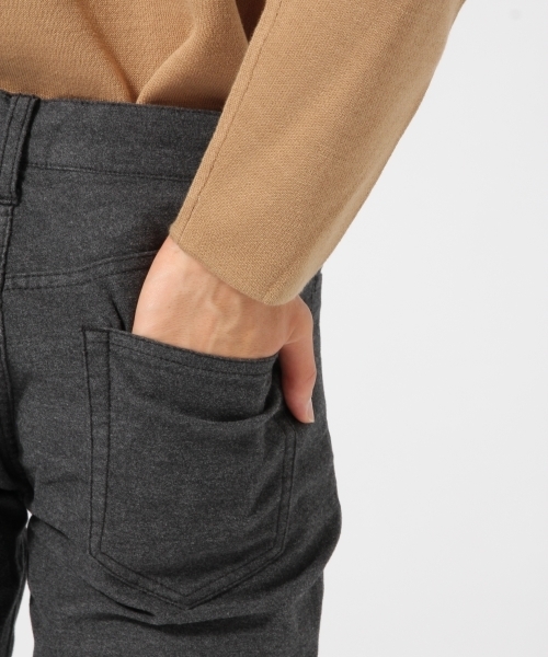 RAGEBLUE(レイジブルー)の「ウールライクスリムパンツ/731387(その他パンツ・メンズ・ブラウン/ブラック/オリーブ/グレー/ダークブラウン・SMALL/MEDIUM/LARGE/X-LARGE/34)」の14枚目の写真