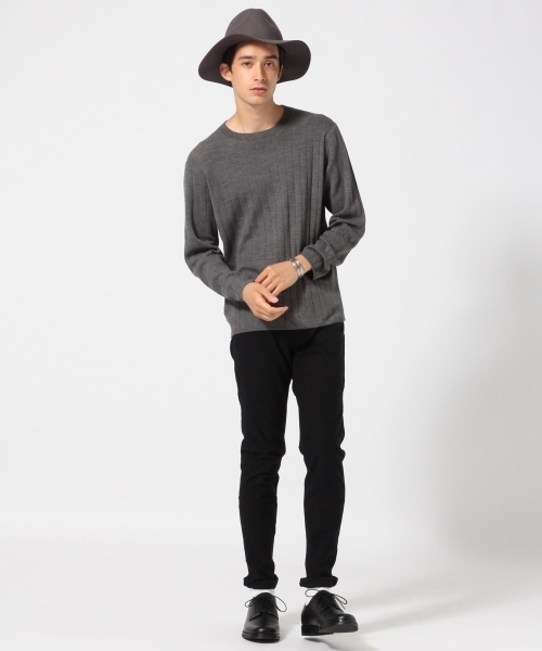 RAGEBLUE(レイジブルー)の「ウールライクスリムパンツ/731387(その他パンツ・メンズ・ブラウン/ブラック/オリーブ/グレー/ダークブラウン・SMALL/MEDIUM/LARGE/X-LARGE/34)」の15枚目の写真