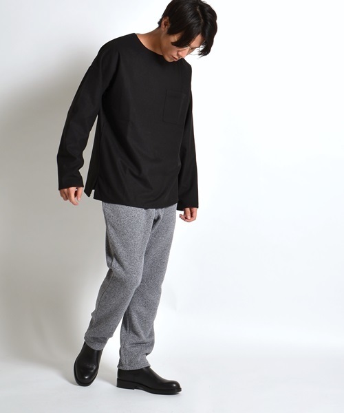 SHIPS JET BLUE（シップスジェットブルー）の「SHIPS JET BLUE: T/W プルオーバーシャツ■（シャツ/ブラウス・メンズ・ブラック/オリーブ/グレー・MEDIUM/LARGE/SMALL）」の17枚目の写真