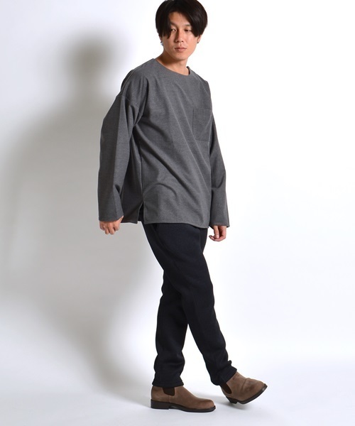 SHIPS JET BLUE（シップスジェットブルー）の「SHIPS JET BLUE: T/W プルオーバーシャツ■（シャツ/ブラウス・メンズ・ブラック/オリーブ/グレー・MEDIUM/LARGE/SMALL）」の18枚目の写真