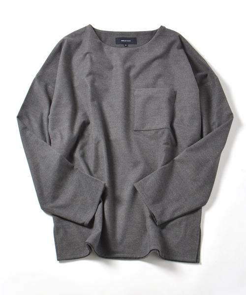 SHIPS JET BLUE（シップスジェットブルー）の「SHIPS JET BLUE: T/W プルオーバーシャツ■（シャツ/ブラウス・メンズ・ブラック/オリーブ/グレー・MEDIUM/LARGE/SMALL）」の6枚目の写真