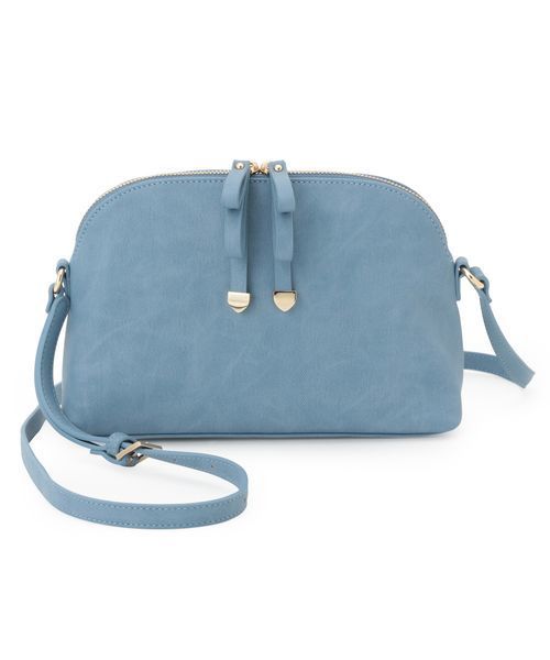 Rope Picnic ロペピクニック の Wリボンラウンドファスナーショルダーバッグ ショルダーバッグ Wear