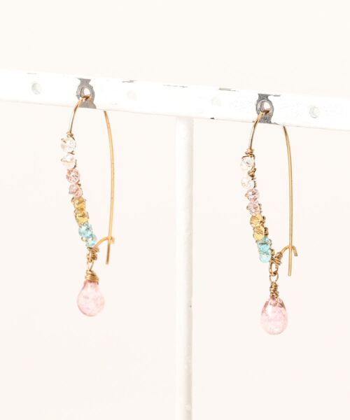 TONE SELECT GOODS(トーンセレクトグッズ)の「【ouka no mori】Petal イヤリング(イヤリング・レディース・その他1/その他2/その他3/その他5/その他4/イエロー/その他/ピンク/レッド/レッド系その他/ブルー/その他6・FREE)」の12枚目の写真