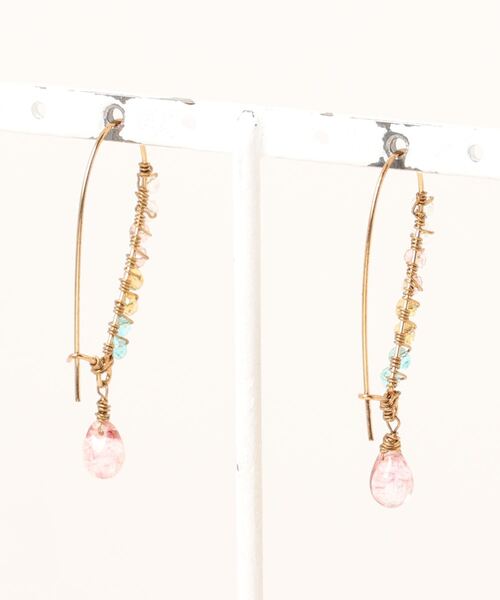 TONE SELECT GOODS(トーンセレクトグッズ)の「【ouka no mori】Petal イヤリング(イヤリング・レディース・その他1/その他2/その他3/その他5/その他4/イエロー/その他/ピンク/レッド/レッド系その他/ブルー/その他6・FREE)」の13枚目の写真