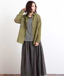 CUBE SUGAR | 26/-天竺 スカート(スカート)