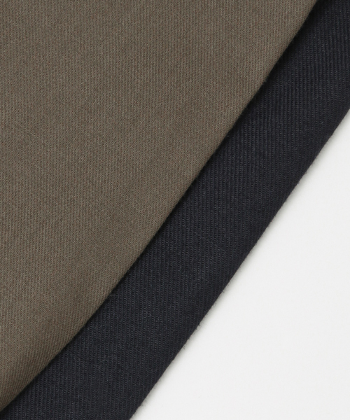 URBAN RESEARCH DOORS MENS（アーバンリサーチ ドアーズ メンズ）の「DOORS Cotton Linen Voile Skipper Shirts（シャツ/ブラウス・メンズ・ネイビー/カーキ・38/40）」の3枚目の写真