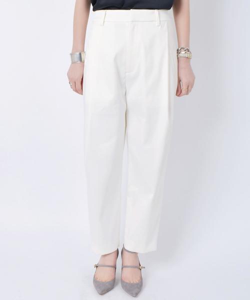 Prefer SHIPS（プリファーシップス）の「Prefer SHIPS: タックコクーンパンツ◇（その他パンツ・レディース・ブラック/オフホワイト/ベージュ・38/36）」の9枚目の写真