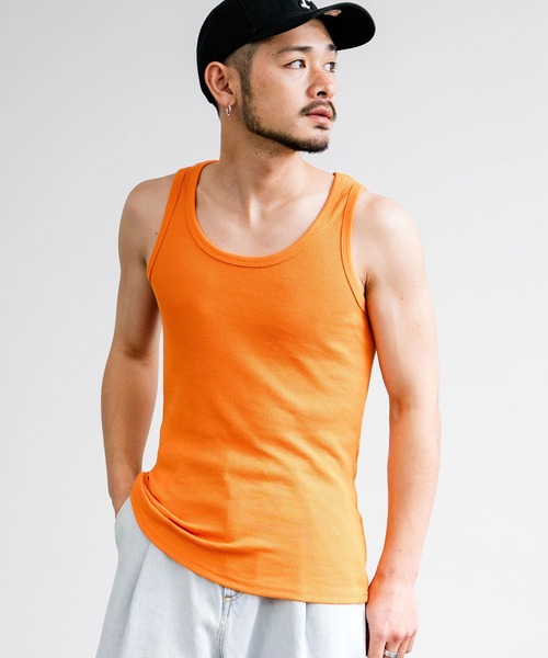 メンズのタンクトップ（オレンジ系）一覧 - WEAR