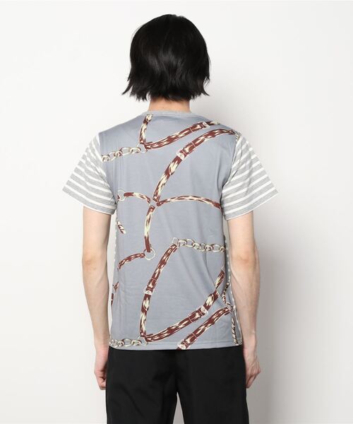 ALDIES（アールディーズ）の「Chain T / チェーンT（Tシャツ/カットソー・メンズ・ネイビー/ブラック/グレー/グレー系その他・X-SMALL/LARGE/SMALL/MEDIUM）」の8枚目の写真