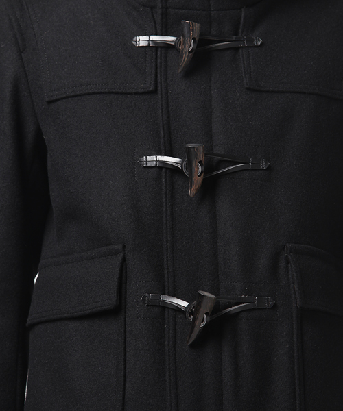 AMERICAN RAG CIE（アメリカンラグシー）の「AMERICANRAGCIE(114-ATS-M112-CO001）（ダッフルコート・メンズ・ブラック/グレー/キャメル・1/2/3）」の12枚目の写真