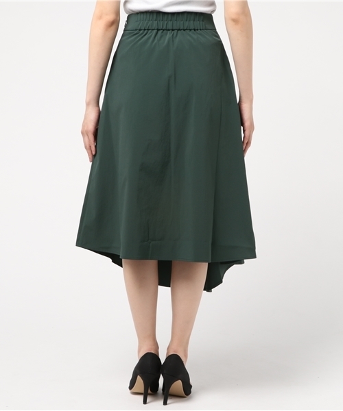 PEGGY LANA（ペギーラナ）の「Asymmetry Flare Skirt（スカート・レディース・ダークグリーン/ブラウン・2/1）」の5枚目の写真