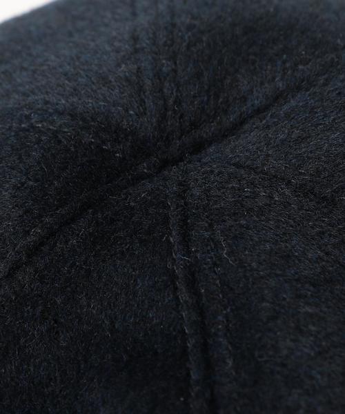 green label relaxing（グリーンレーベルリラクシング）の「CB キモウキャスケット ◆（キャスケット・レディース・ブラック/ライトグレー/ネイビー・FREE）」の7枚目の写真