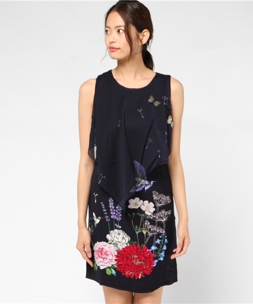 Desigual（デシグアル）の「「Desigual/デシグアル」ワンピース（ワンピース・レディース・ブラック系その他・L/S/M/XXL/XL）」の2枚目の写真