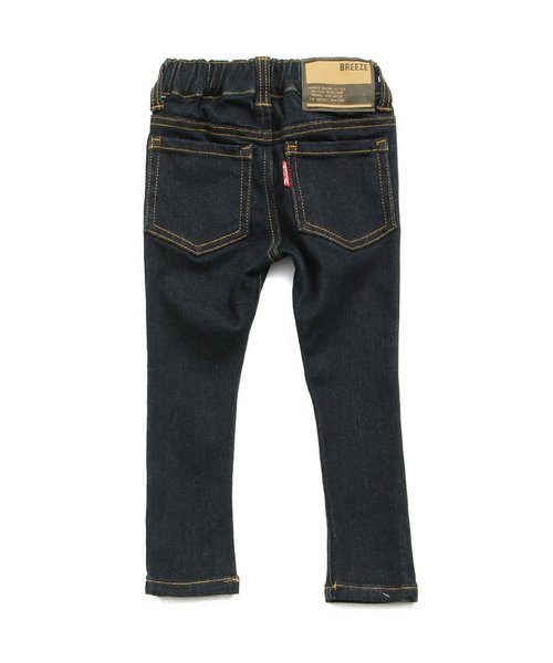 BREEZE（ブリーズ）の「もっとスキニーデニム 10分丈（デニムパンツ・キッズ・ネイビー/インディゴブルー・110/130/100/120/140/80/90/95）」の12枚目の写真