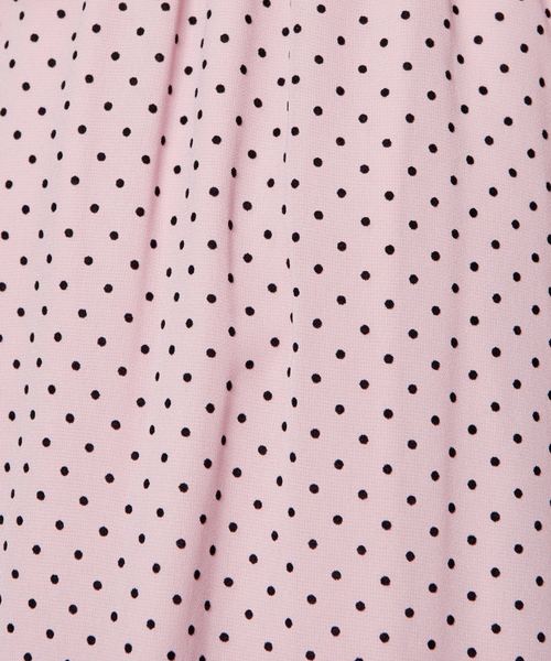 natural couture（ナチュラルクチュール）の「ドットフロッキーちびハイブラウス（シャツ/ブラウス・レディース・アイボリー/ピンク/ブラック・FREE）」の19枚目の写真