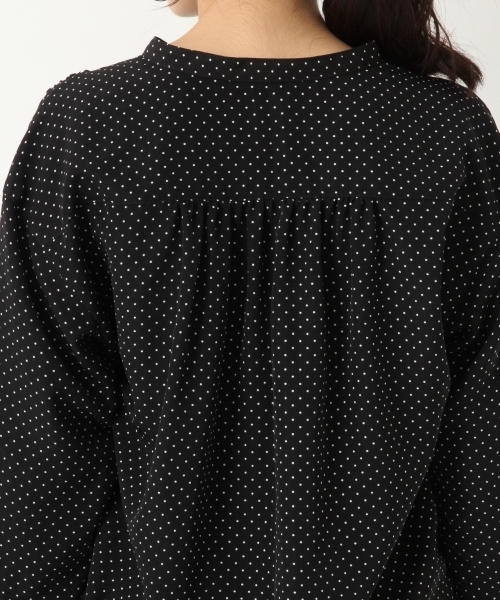 A part by（アパートバイ）の「デシンガラスキッパーブラウス 779053（シャツ/ブラウス・レディース・ホワイト/ホワイト系その他/ブラック/ブラック系その他・FREE）」の15枚目の写真