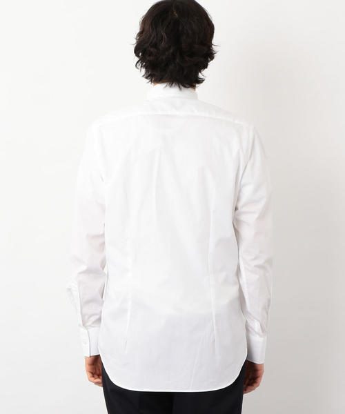 green label relaxing（グリーンレーベルリラクシング）の「別注 [チット オペラ] CIT OPERA*GLR BRD ウィングカラー シャツ（シャツ/ブラウス・メンズ・ホワイト・40/42/41/38/39/37/43）」の7枚目の写真