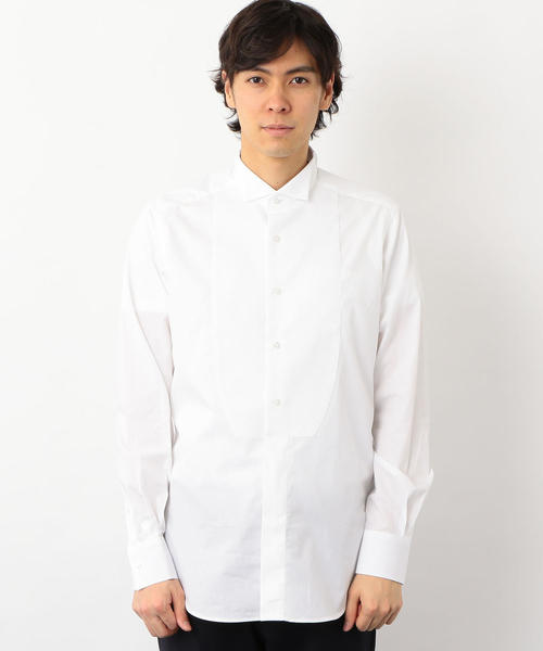 green label relaxing（グリーンレーベルリラクシング）の「別注 [チット オペラ] CIT OPERA*GLR BRD ウィングカラー シャツ（シャツ/ブラウス・メンズ・ホワイト・40/42/41/38/39/37/43）」の8枚目の写真