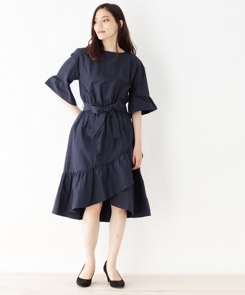 Index インデックス の ティアード巻きワンピース ワンピース Wear