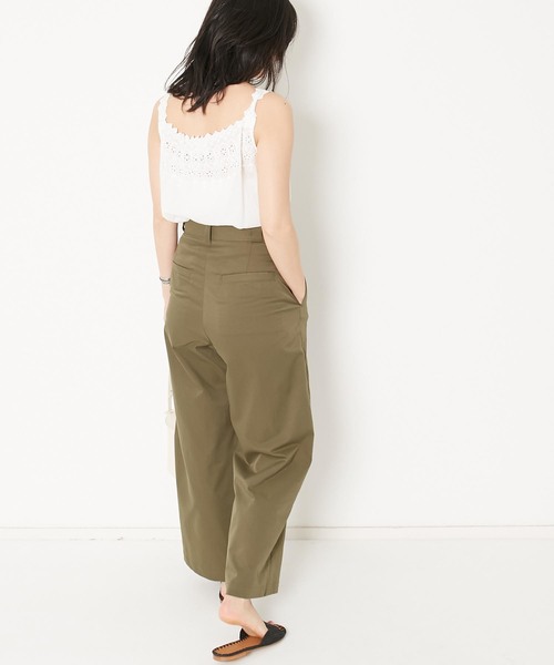 AMERICAN RAG CIE（アメリカンラグシー）の「AMERICAN RAG CIE ツイルチノパンツ（その他パンツ・レディース・ベージュ/カーキ・0/1）」の4枚目の写真